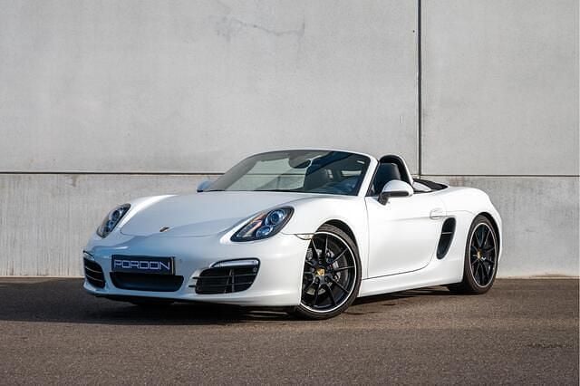 Wit Gebruikt 2014 Porsche Boxster Cabriolet | € 52.718 (Eerlijke prijs) - Afbeelding 1/4