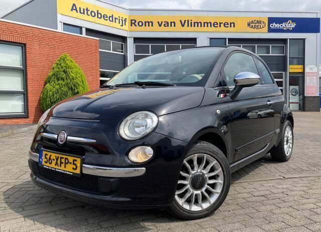 Zwart Gebruikt 2012 Fiat 500C Lounge Cabriolet | € 5.950 (Eerlijke prijs) - Afbeelding 1/4