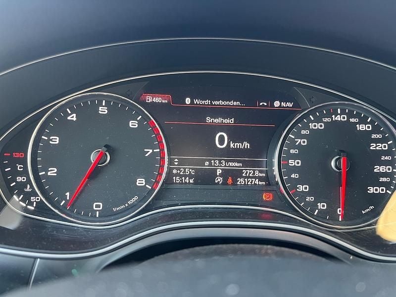 Grijs (metallic) Occasion 2013 Audi A6 Proline Sedan | € 11.499 (Eerlijke prijs) - Afbeelding 1/4