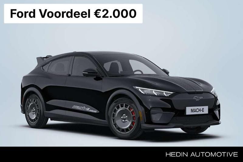 Zwart Nieuw 2025 Ford Mustang Mach-E SUV | € 70.800 - Afbeelding 1/3