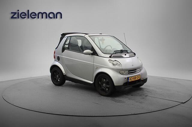 Grijs (metallic) Gebruikt 2003 Smart ForTwo Cabrio Passion Cabriolet | € 1.345 - Afbeelding 1/4