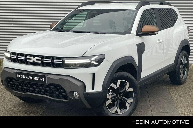 Wit Nieuw 2025 Dacia Duster Extreme SUV | € 33.400 (Iets duurder) - Afbeelding 1/4