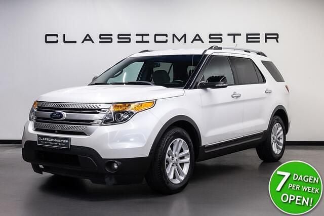 Wit, metallic lak Gebruikt 2012 Ford Explorer XLT SUV | € 29.950 - Afbeelding 1/4