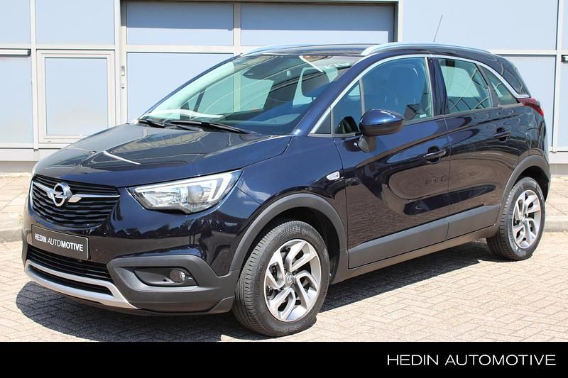 Blauw, metallic lak Gebruikt 2017 Opel Crossland X Innovation SUV | € 11.445 (Eerlijke prijs) - Afbeelding 1/4