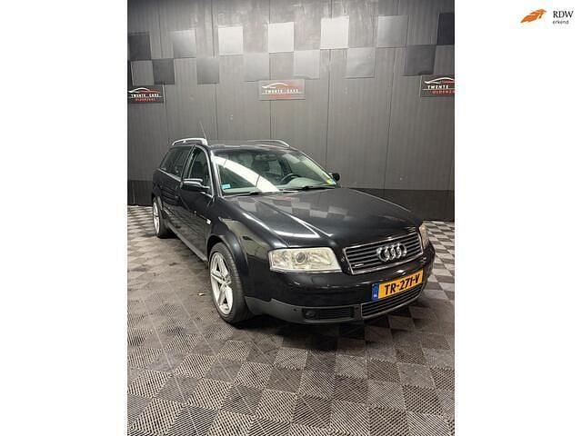 Zwart Gebruikt 2001 Audi A6 Stationwagen | € 6.750 (Eerlijke prijs) - Afbeelding 1/4