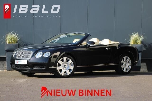 Zwart Gebruikt 2008 Bentley Continental GT Convertible Cabriolet | € 54.950 (Goede deal) - Afbeelding 1/4