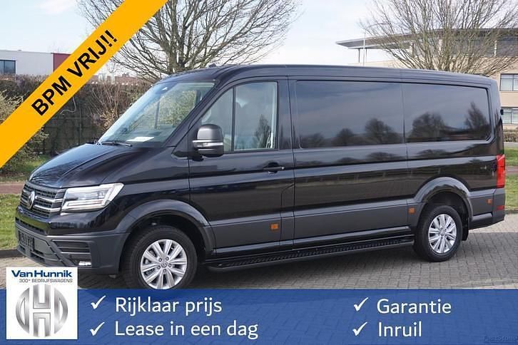 Zwart Occasion 2024 VW Crafter Van | € 50.350 (Duur) - Afbeelding 1/4