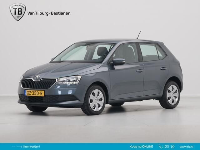 Grijs, metallic lak Gebruikt 2019 Skoda Fabia Active Hatchback | € 11.940 (Eerlijke prijs) - Afbeelding 1/4