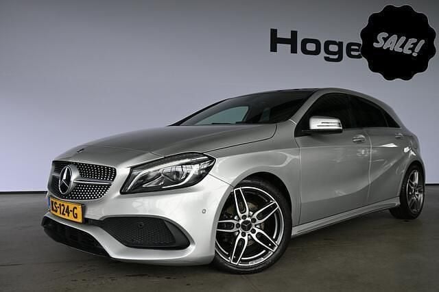 Grijs Gebruikt 2016 Mercedes A160 Ambition Hatchback | € 14.940 (Eerlijke prijs) - Afbeelding 1/4