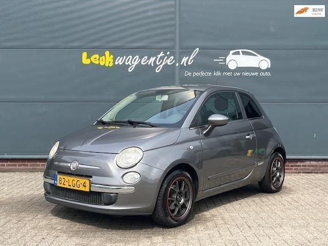 Grijs Gebruikt 2010 Fiat 500 Sport Hatchback | € 6.940 (Eerlijke prijs) - Afbeelding 1/4