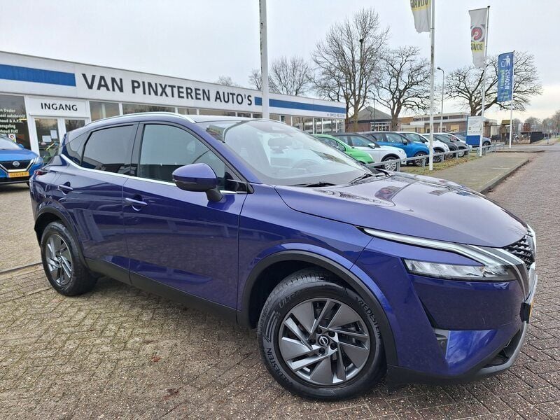 Blauw, metallic lak Gebruikt 2022 Nissan Qashqai Acenta SUV | € 24.750 (Goede deal) - Afbeelding 1/4