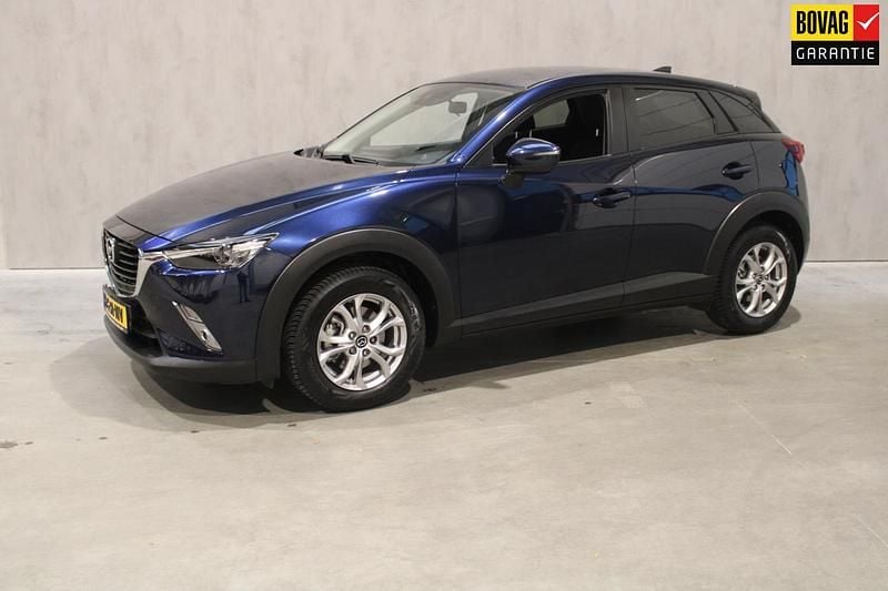 Blauw Gebruikt 2018 Mazda CX-3 Dynamic SUV | € 18.995 (Eerlijke prijs) - Afbeelding 1/4