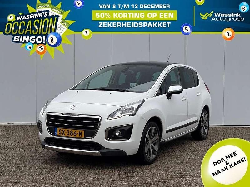 Wit Gebruikt 2016 Peugeot 3008 Allure MPV | € 9.940 (Super prijs) - Afbeelding 1/4