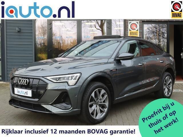 Grijs Gebruikt 2021 Audi e-tron Sportback S-Line SUV | € 44.745 (Eerlijke prijs) - Afbeelding 1/4