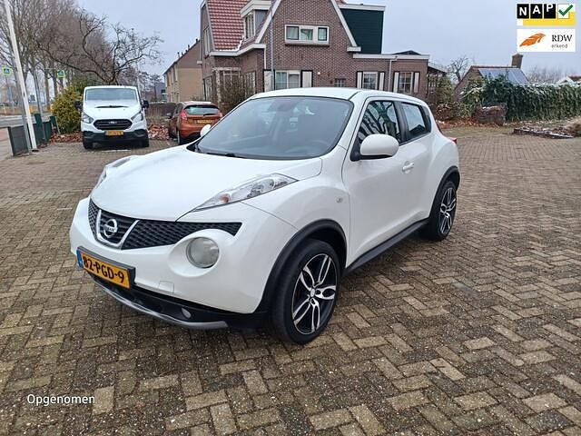 Wit Occasion 2011 Nissan Juke Visia SUV | € 5.950 (Goede deal) - Afbeelding 1/4