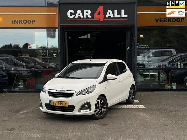 Wit Gebruikt 2018 Peugeot 108 Allure Hatchback | € 7.849 (Goede deal) - Afbeelding 1/4