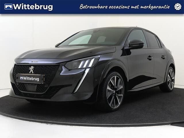 Occasion Peugeot e-208 GT 100 kW (136 PK) 2022 Zwart Hatchback
