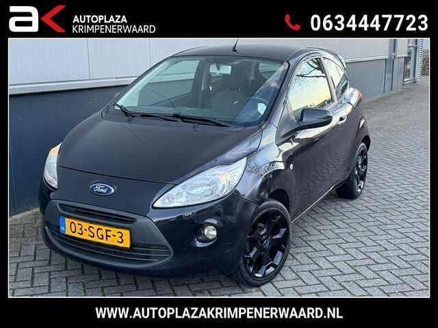 Zwart Occasion 2011 Ford Ka Titanium X Hatchback | € 3.450 (Goede deal) - Afbeelding 1/4