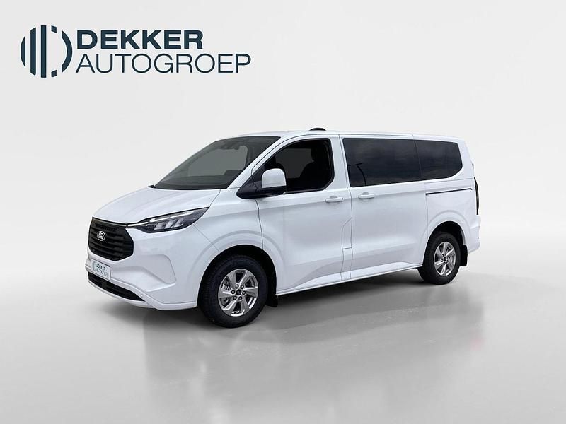 Wit Nieuw 2025 Ford Transit Custom Limited Stationwagen | € 60.745 (Eerlijke prijs) - Afbeelding 1/4