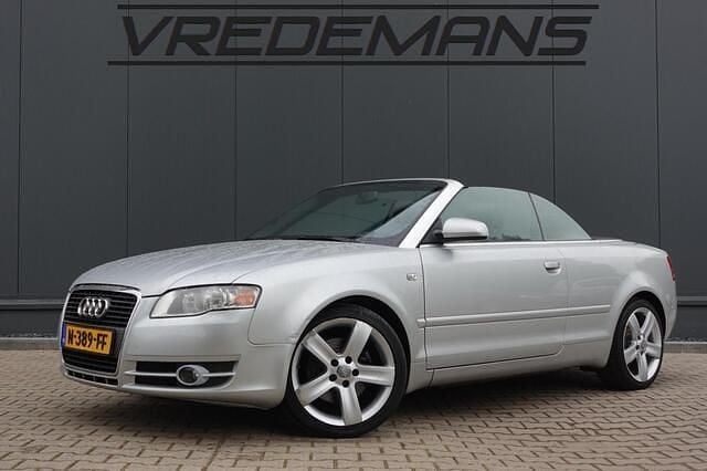 Grijs Gebruikt 2007 Audi A4 Cabriolet S-Line Cabriolet | € 4.950 (Super prijs) - Afbeelding 1/4