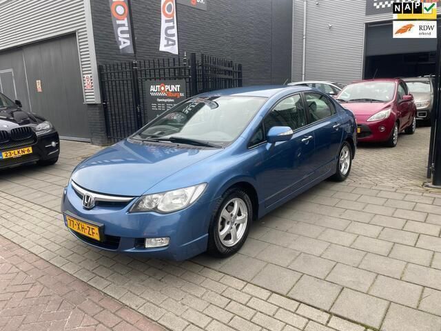 Blauw, metallic lak Gebruikt 2007 Honda Civic Hybrid Sedan | € 2.999 (Iets duurder) - Afbeelding 1/4
