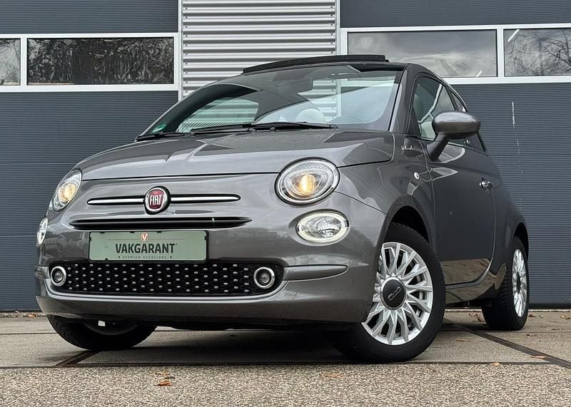 Grijs Gebruikt 2022 Fiat 500C Dolcevita Cabriolet | € 15.725 (Eerlijke prijs) - Afbeelding 1/4