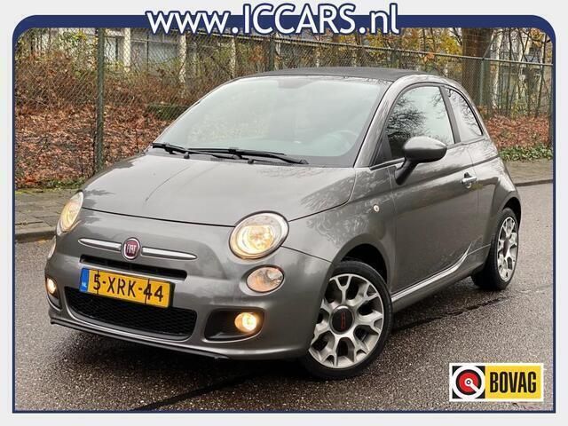 Grijs Gebruikt 2014 Fiat 500C Cabriolet | € 7.995 (Eerlijke prijs) - Afbeelding 1/3