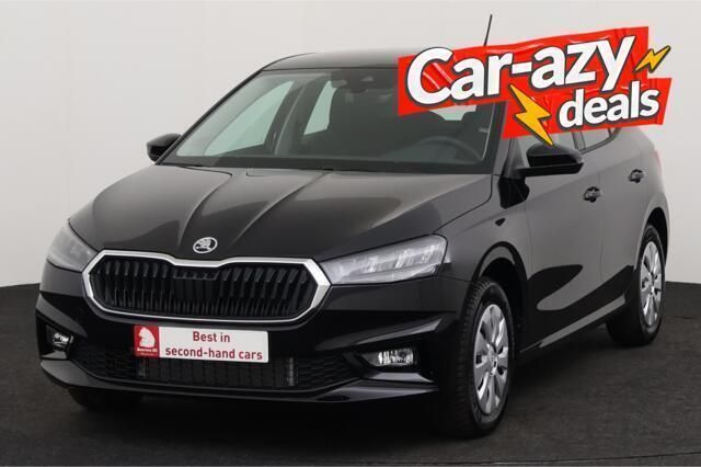 Zwart Nieuw 2024 Skoda Fabia Selection Hatchback | € 21.995 (Super prijs) - Afbeelding 1/4
