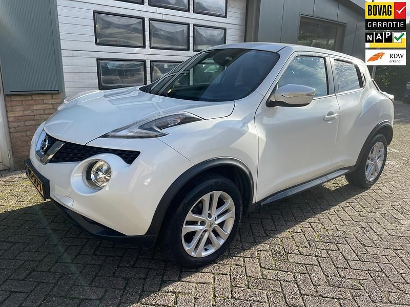 Wit Occasion 2017 Nissan Juke N-Connecta SUV | € 12.900 (Iets duurder) - Afbeelding 1/4