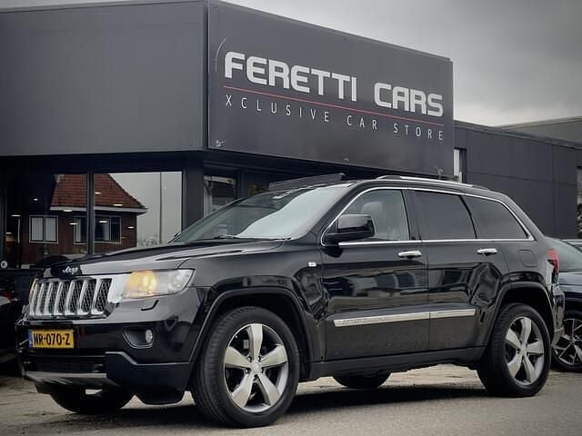 Zwart Gebruikt 2011 Jeep Grand Cherokee Overland SUV | € 15.900 - Afbeelding 1/4