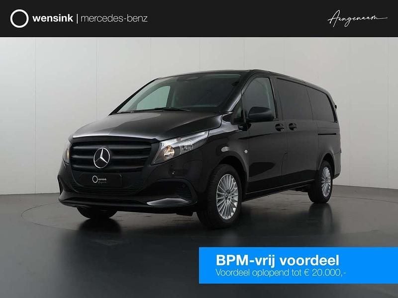 Zwart Nieuw 2024 Mercedes e-Vito MPV | € 49.950 (Eerlijke prijs) - Afbeelding 1/4