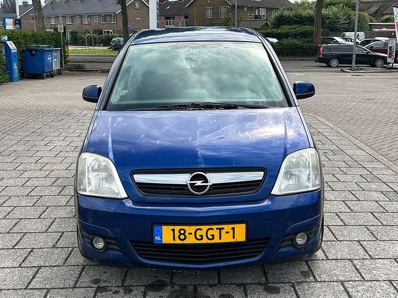 Blauw Gebruikt 2008 Opel Meriva MPV | € 1.200 (Eerlijke prijs) - Afbeelding 1/4