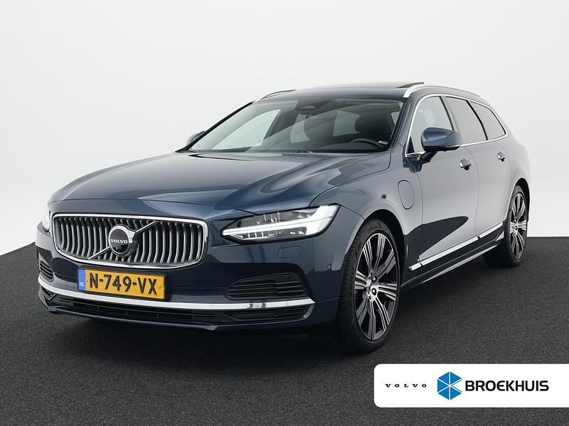 Blauw Gebruikt 2022 Volvo V90 Inscription Stationwagen | € 39.900 (Eerlijke prijs) - Afbeelding 1/4