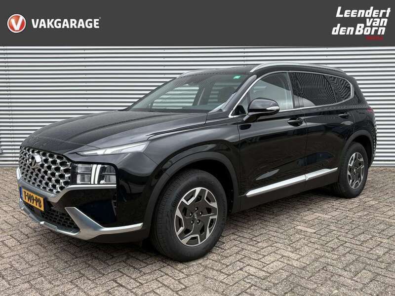 Zwart Gebruikt 2023 Hyundai Santa Fe Comfort SUV | € 42.495 (Eerlijke prijs) - Afbeelding 1/4