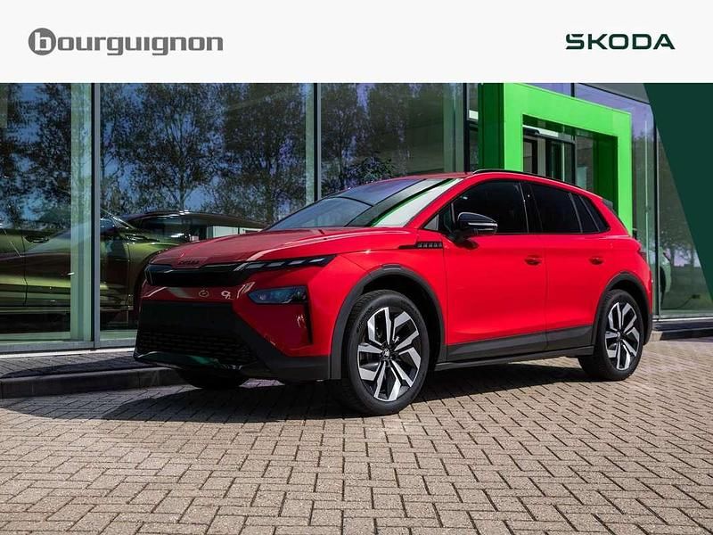 Rood Nieuw 2025 Skoda Elroq SportLine SUV | € 45.570 - Afbeelding 1/4