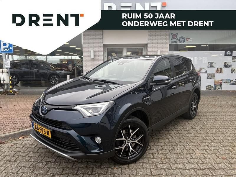 Blauw (metallic) Gebruikt 2018 Toyota RAV4 Hybrid Style SUV | € 18.900 (Eerlijke prijs) - Afbeelding 1/4