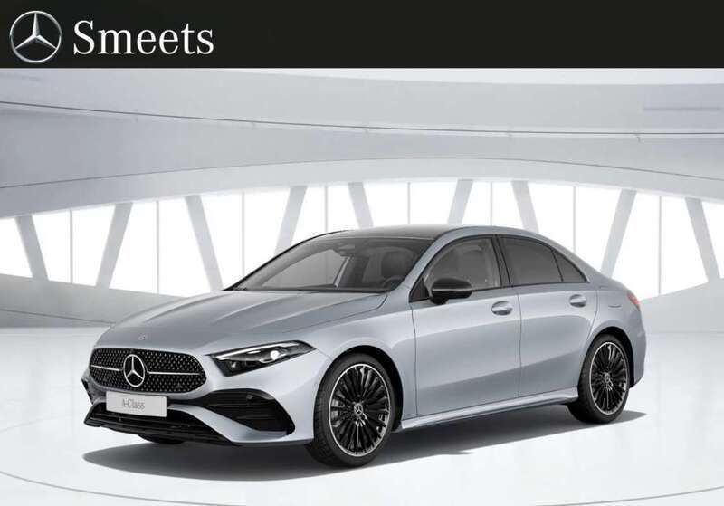 , metallic lak Nieuw 2025 Mercedes A180 AMG line Sedan | € 48.450 (Duur) - Afbeelding 1/3