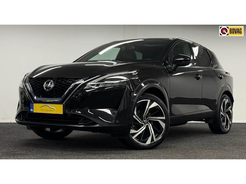 Zwart, metallic lak Gebruikt 2022 Nissan Qashqai Tekna+ SUV | € 31.995 (Eerlijke prijs) - Afbeelding 1/2