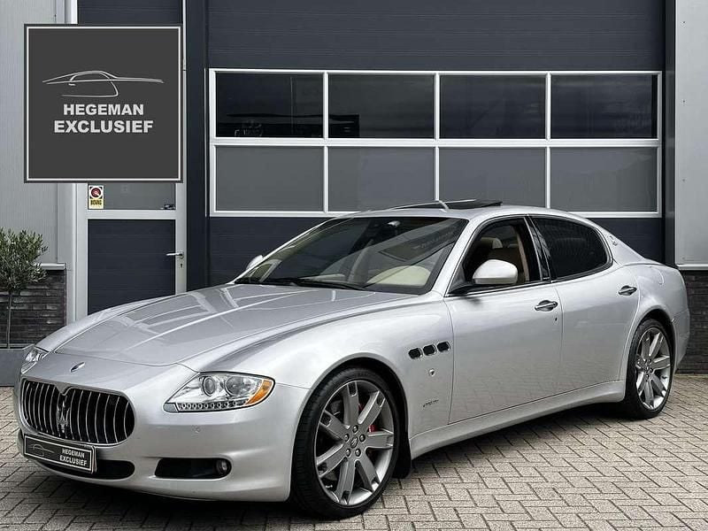 Grijs Gebruikt 2009 Maserati Quattroporte Sedan | € 39.890 - Afbeelding 1/4