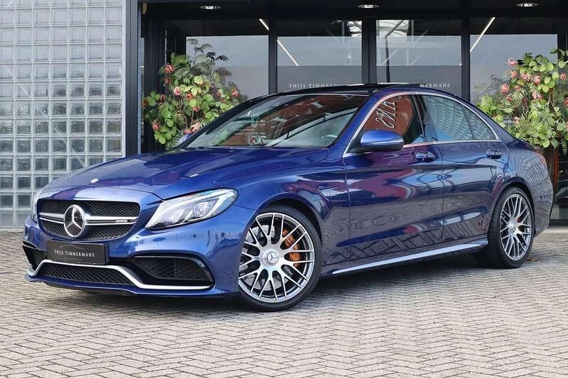Blauw Gebruikt 2015 Mercedes C63 AMG AMG Sedan | € 52.950 (Eerlijke prijs) - Afbeelding 1/4