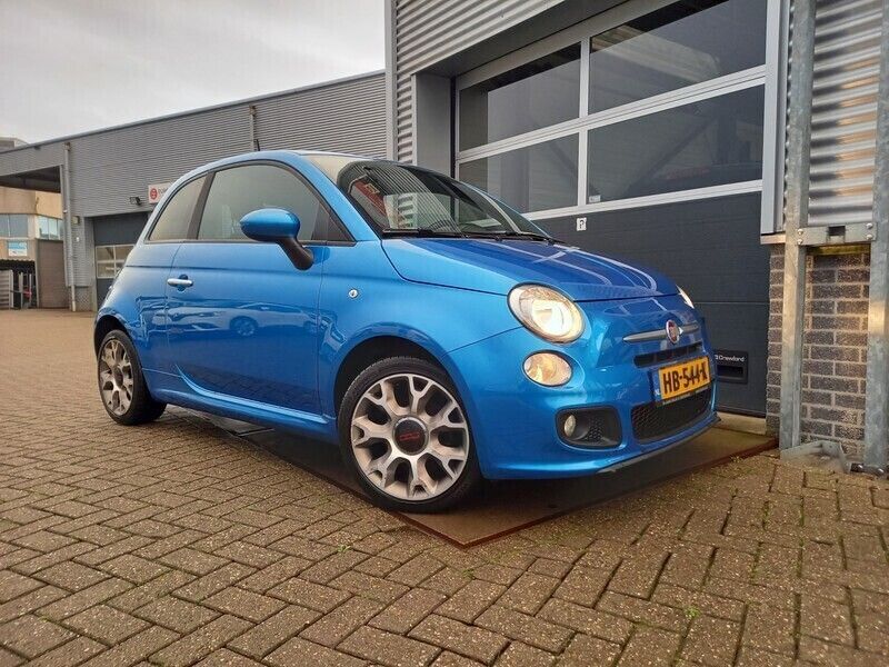 Occasion Fiat 500S Sport 82 PK (60 kW) 2015 Blauw, metallic lak Hatchback