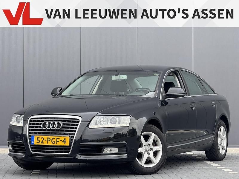 Zwart Gebruikt 2011 Audi A6 Basis Sedan | € 7.448 (Eerlijke prijs) - Afbeelding 1/4