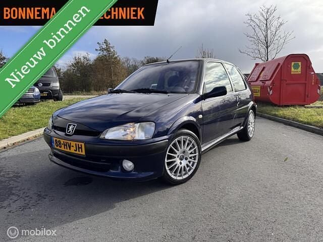 Blauw Gebruikt 2002 Peugeot 106 GTi Hatchback | € 9.400 - Afbeelding 1/4