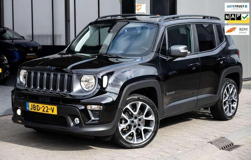 Zwart Gebruikt 2022 Jeep Renegade SUV | € 20.495 (Goede deal) - Afbeelding 1/4