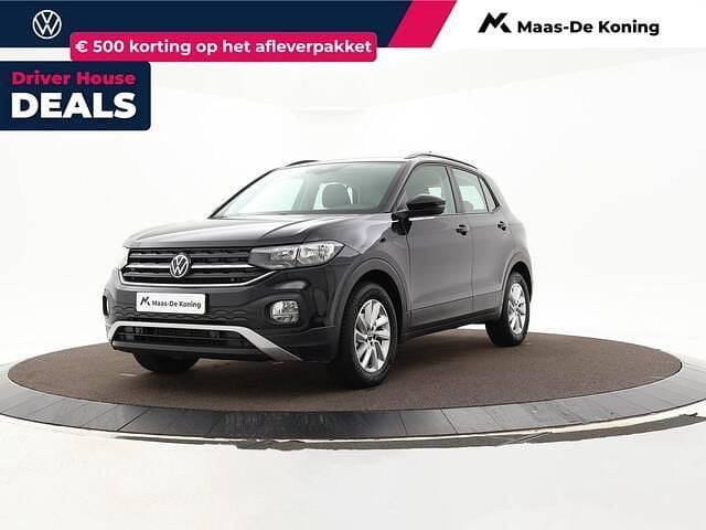 Zwart Gebruikt 2023 VW T-Cross Style SUV | € 26.940 (Eerlijke prijs) - Afbeelding 1/4