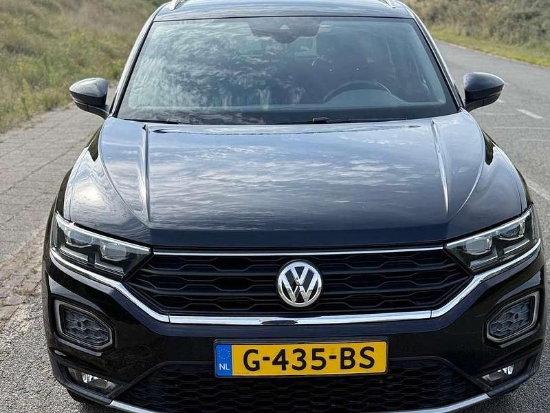 Zwart Gebruikt 2018 VW T-Roc Sport SUV | € 19.500 (Goede deal) - Afbeelding 1/4