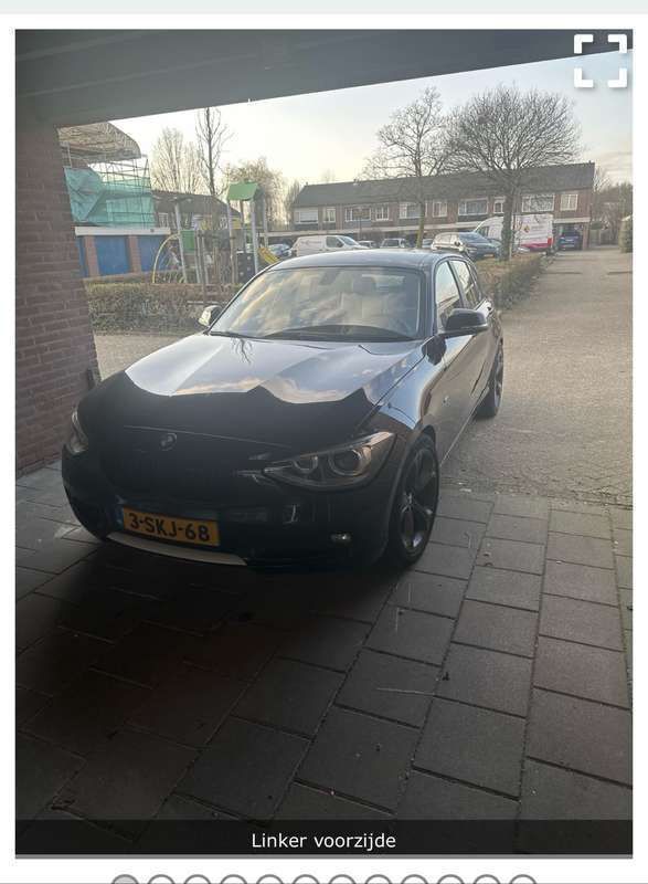 Zwart Gebruikt 2013 BMW 116 Hatchback | € 8.500 (Eerlijke prijs) - Afbeelding 1/4