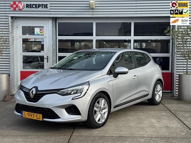 Grijs Gebruikt 2021 Renault Clio V Zen Hatchback | € 12.450 (Eerlijke prijs) - Afbeelding 1/4