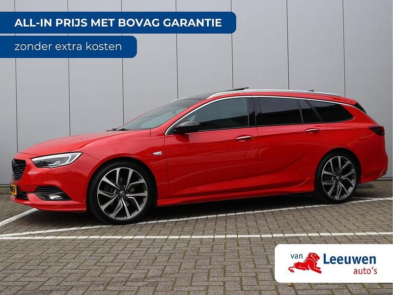 Rood Gebruikt 2019 Opel Insignia Innovation Stationwagen | € 20.995 (Duur) - Afbeelding 1/3