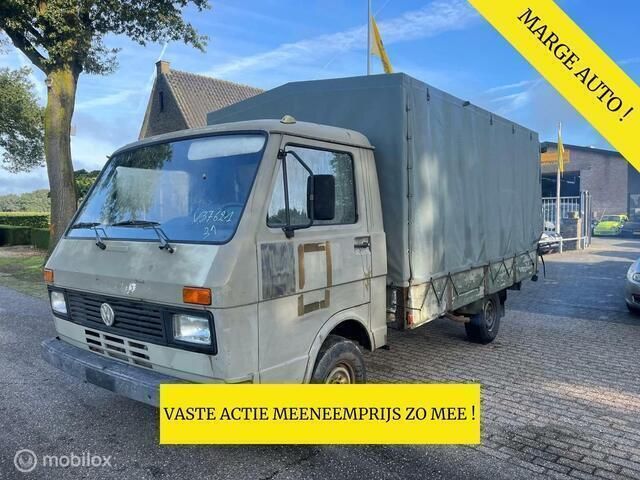 Groen Gebruikt 1990 VW LT Pickup | € 3.350 - Afbeelding 1/4